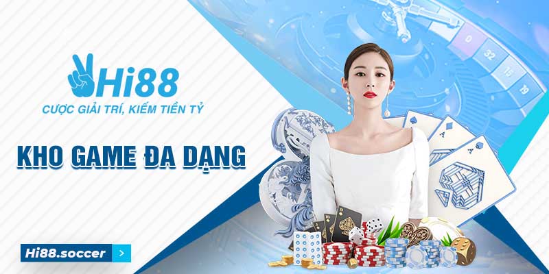 Kho game Hi88 phong phú và chất lượng